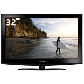 TV 32" LCD Samsung Série E420 LN32E420E2GXZD com Conversor Digital e Entradas HDMI e USB