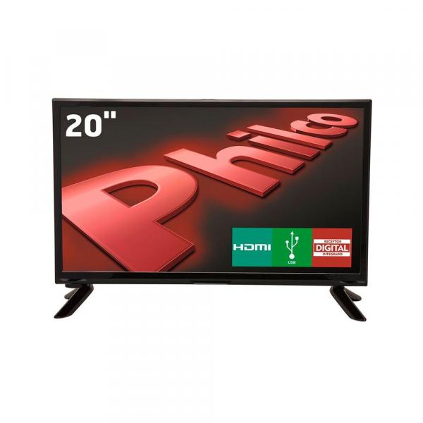 TV LED 20 Polegadas Philco PH20M91D HD Digital 1 HDMI 1 USB 60Hz