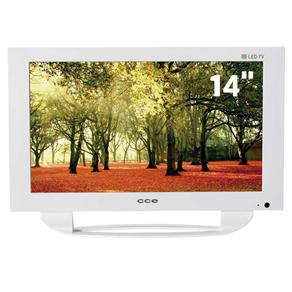 TV LED 14” HD CCE LN14GW com Conversor Digital com Sistema Ginga e Entrada USB