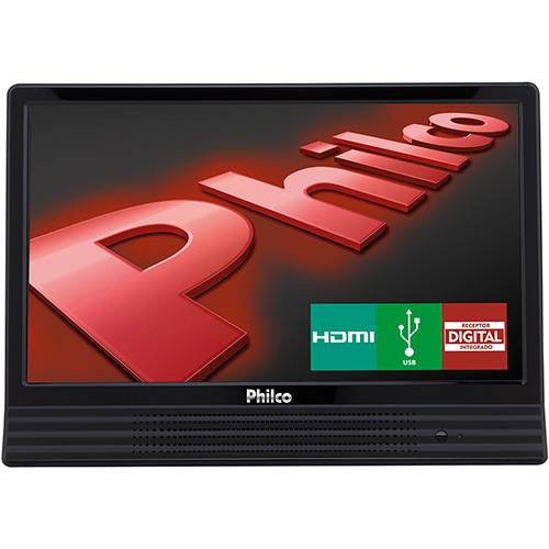 Tudo sobre 'TV LED 14" Philco PH14E10DB HD Conversor Digital HDMI USB 60Hz'