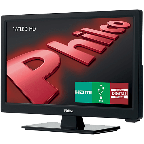 Tudo sobre 'TV LED 16" Philco PH16D10D HD com Conversor Digital 1 HDMI 1 USB Sleep Timer e Closed Caption'