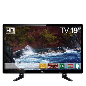 TV LED - 19,5" HQ HD Conversor Digital HQTV19 HDMI USB.