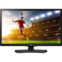 TV LED 19,5" LG 20MT49DF-PS HD com Conversor Digital 1 HDMI 1 USB 60Hz Time Machine Ready Preta