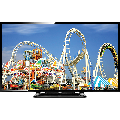TV LED 43" AOC 43D1452 Full HD com Conversor Digital 2 HDMI 1 USB Conexão para PC