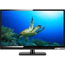 TV LED 24'' AOC LE24D1450 HD Conversor Digital Integrado 2 HDMI 1 USB 1 VGA