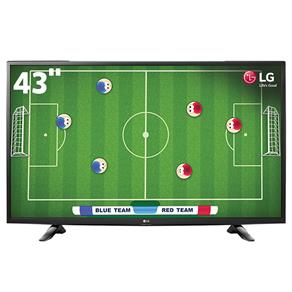 TV LED 43" Full HD LG 43LH5100 com Conversor Digital Integrado, Painel IPS, Game TV, Entrada HDMI e USB