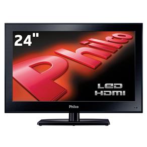 TV LED 24” HD Philco PH24D21D com Conversor Digital, Entradas HDMI e USB