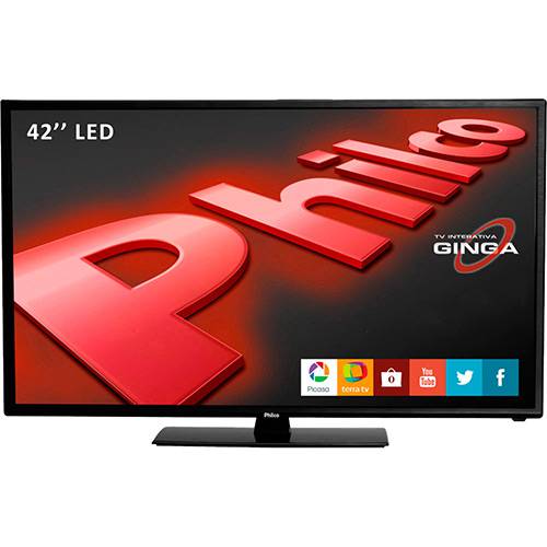 Tudo sobre 'TV LED 42'' Philco PH42M30DSGW Full HD com Função Smart Conversor Digital 3 HDMI 1 USB Wi-Fi'