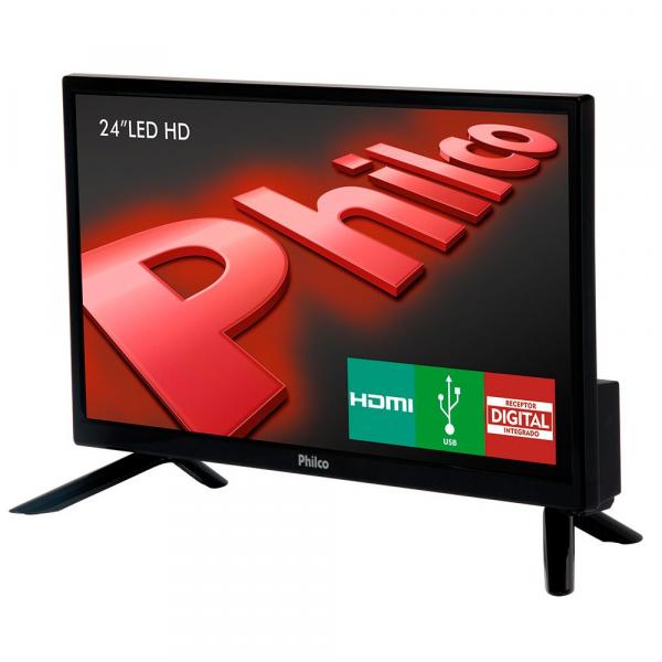 TV LED 24 Polegadas Philco HD HDMI USB PH24N91D