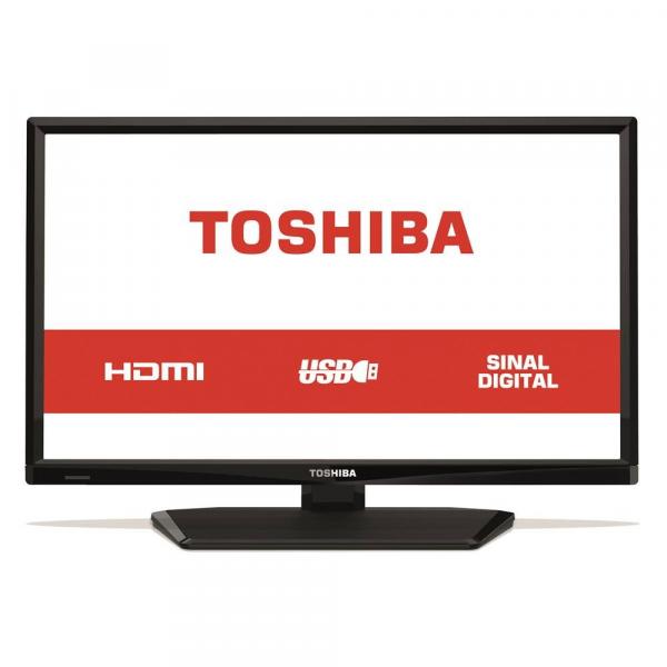 TV LED 24 Polegadas Semp Toshiba 24L1700 HD 1 HDMI 1 USB 60Hz
