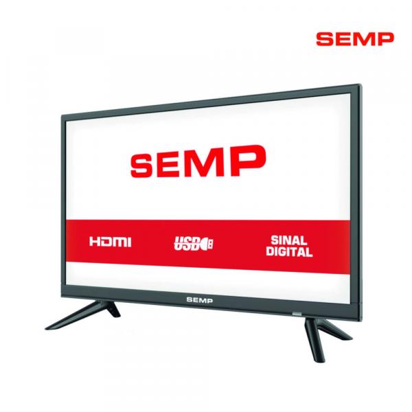 TV Led 24" Semp S1300 HD 2 HDMI 2 USB