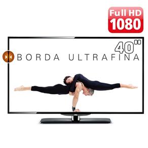 TV LED 40” FULL HD AOC LE40D1442 com Conversor Digital, Entradas HDMI e USB