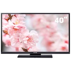 TV LED 40” Full HD CCE LV40G com Conversor Digital com Sistema Ginga, Sistema Antirreflexo, Entradas HDMI e USB