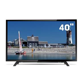 TV LED 40" Full HD Toshiba 40L1500 com Conversor Digital Integrado, Entradas HDMI e Entrada USB