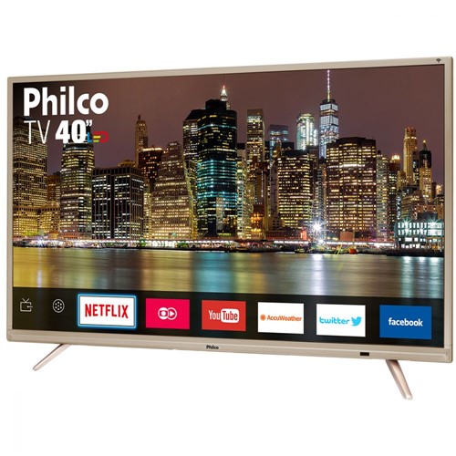 TV LED 40" Philco Bivolt PTV40E60SNC