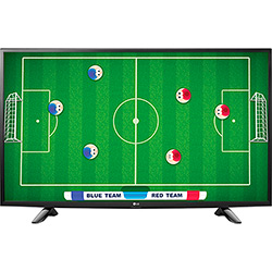 TV LED 43" LG FULL HD Painel IPS 43LH5100 com Virtual Surround e Conversor Digital Integrado HDMI USB