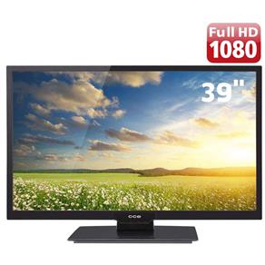 TV LED 39” Full HD CCE LN39G com Conversor Digital com Sistema Ginga, Sistema Antirreflexo, Entradas HDMI e USB