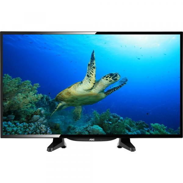 TV LED 32 AOC HD com Conversor Digital 2 HDMI 1 USB 60Hz - LE32H1461
