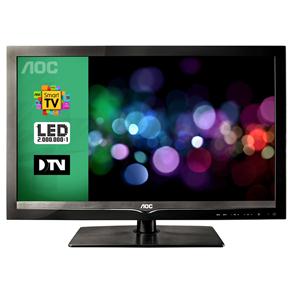 Tudo sobre 'TV 32" LED AOC LE32D5520 com Smart TV, Conversor Digital e Entradas HDMI e USB'