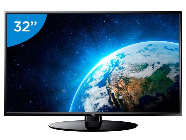 TV LED 32” AOC LE32H1465/25 - Conversor Digital 2 HDMI 1 USB
