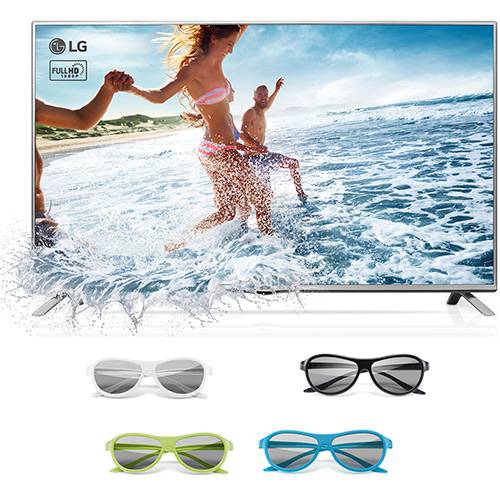 Tudo sobre 'TV LED 3D 32'' LG 32LF620B HD com Conversor Digital 2 HDMI 1 USB + 4 Óculos 3D'