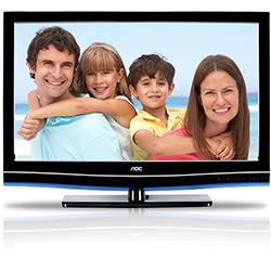 TV 32" LED Full HD (1920 X 1080 Pixels) , 120hz, 3 Entradas HDMI, Entrada USB - LE32H057D - AOC