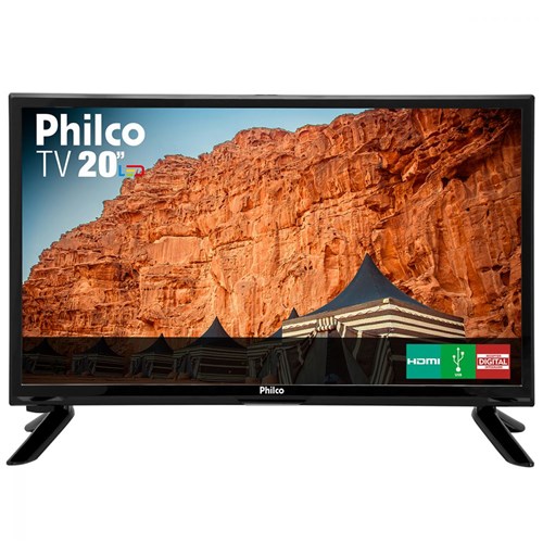 TV LED HD 20" Philco Bivolt PH20M91D