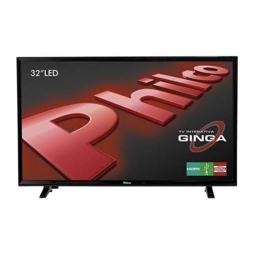 TV Led 32" HD HDMI Philco Bivolt PH32E31DG