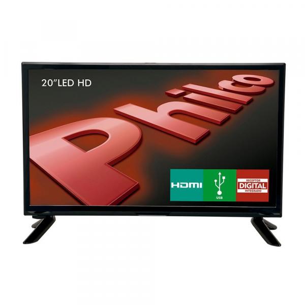 TV LED HD Philco 19.5” PH20M91D, HDMI, USB, Conversor Digital