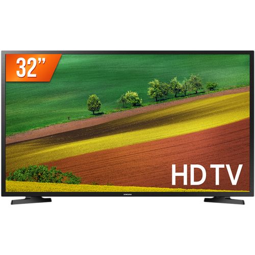 TV LED 32'' HD Samsung UN32N4000AGXZD HDMI USB Conversor Digital
