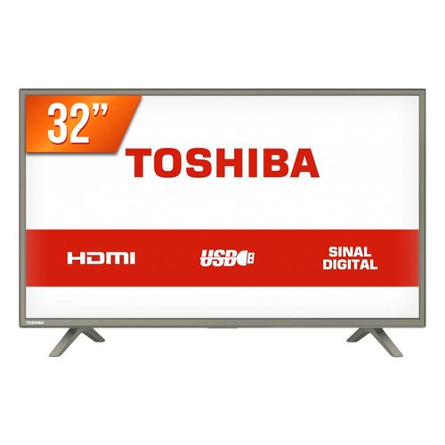 Tudo sobre 'TV LED 32'' HD Toshiba 32L1800 3 HDMI USB Conversor Digital Integrado'