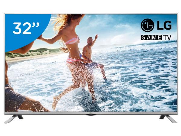 TV LED 32” LG 32LF550B Conversor Digital - Game TV 2 HDMI 1 USB