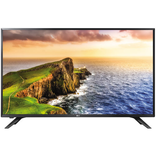 TV LED 32" LG 32LV300C.AWZ Full HD com Conversor Digital Integrado 1 USB 1 HDMI Modo Hotel - Preto