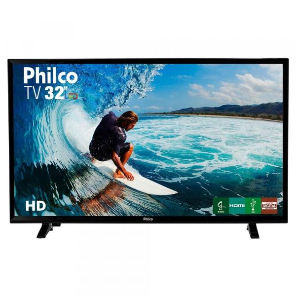 TV LED 32" Philco PH32E31DG HD, HDMI , USB - Bivolt