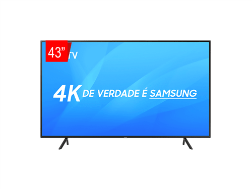 Tv Led Samsung 43'' 43Nu7100 Uhd 4K Smart