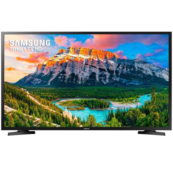TV LED Samsung 32" 32J4290 HD Smart, 2 HDMI, 1 USB, Modo Filme, Web Browser, Espelhamento de Tela.