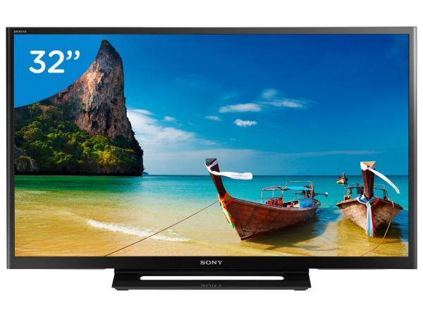 TV LED 32” Sony KDL-32R305B - Conversor Integrado 2 HDMI 1 USB