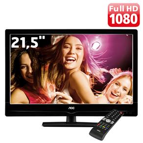 Tudo sobre 'TV Monitor 21.5" LED AOC T2254WE Full HD com Conversor Digital e Entrada HDMI'