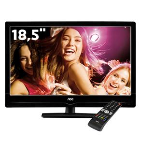 Tudo sobre 'TV Monitor 18.5" LED AOC T954WE com Conversor Digital e Entrada HDMI'