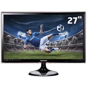TV Monitor 27" LED Samsung SyncMaster T27A550 Full HD C/ Entradas HDMI e USB e Conversor Digital