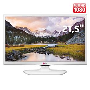 TV Monitor LED 21,5” Full HD LG 22MT45D-WS com Conversor Digital, Time Machine Ready, Entradas HDMI e USB