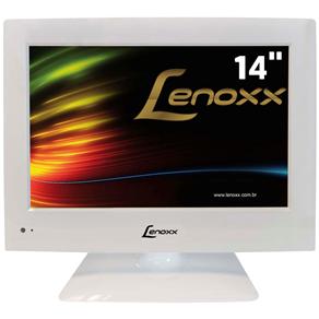 TV Monitor LED 14" HD Lenoxx TV-7114B com Entrada HDMI