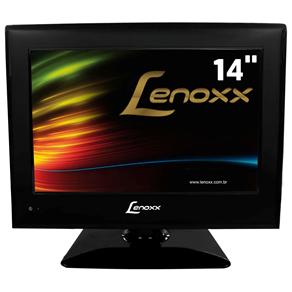 TV Monitor LED 14" HD Lenoxx TV-7114P com Entrada HDMI