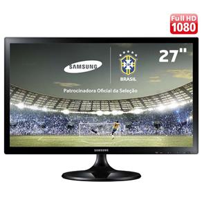 TV Monitor LED 27" Full HD Samsung LT27C310LBMZD com Função Futebol, Connect Share Movie e Conversor Digital