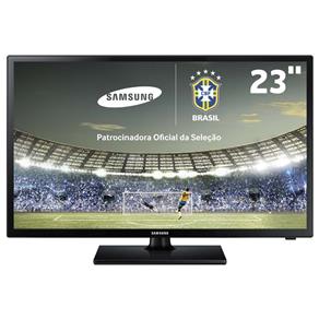 TV Monitor LED 23” HD Samsung LT23D310 com Função Futebol, Connect Share Movie e Conversor Digital