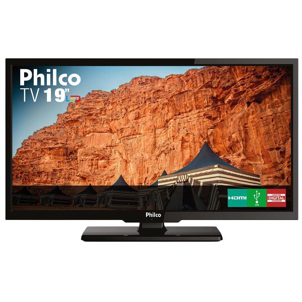 TV Philco 19" PH19B16D Preta LED