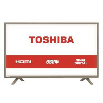 TV 32 Polegadas SEMP Toshiba LED HD USB HDMI - TV 32L1800
