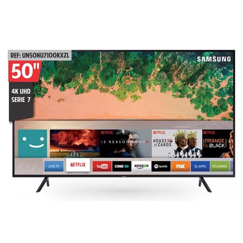 TV Samsung 50" (125 Cm) Smart LED 4K Ultra HD