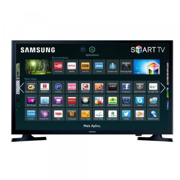 Tv Samsung 32 - Un32j4300agxzd - Smart Tv Led Wide Hd Hdmi/usb Preto