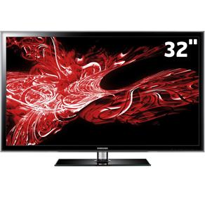 TV 32" Slim LED Samsung Série D5000 UN32D5000 Full HD C/ Entradas HDMI e USB e Conversor Digital